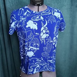 NOOWORKS Boxy top dogs print
